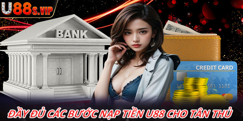 Hướng dẫn đầy đủ các bước nạp tiền U88 dành cho người chơi mới tham gia 