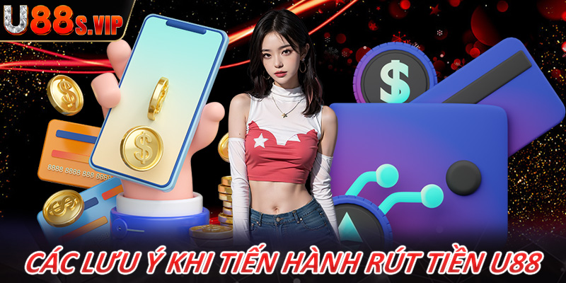 Một số điều người chơi cần lưu ý khi tiết hành rút tiền U88